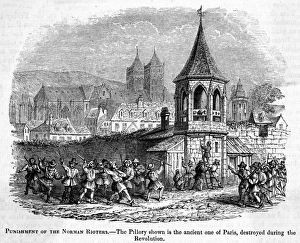 Pillory Collection: Norman Rioters