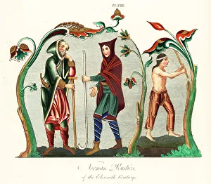 Crook Prints: Norman rustics of the 11th century