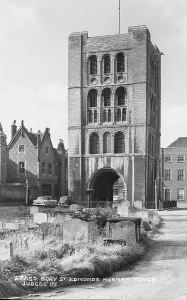 Graveyard Prints: Norman Tower in Bury St. Edmunds