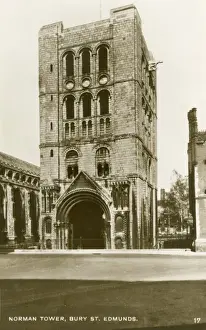 Edmunds Prints: Norman Tower, Bury St Edmunds, Suffolk