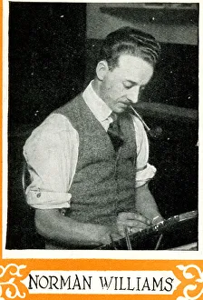 Cartoonist Gallery: Norman Williams, cartoonist and artist Date: circa 1930