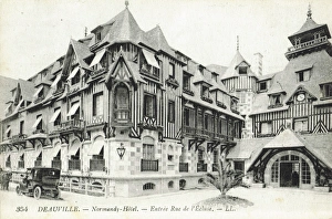 Images Dated 21st November 2013: The Normandy Hotel, Deauville, France