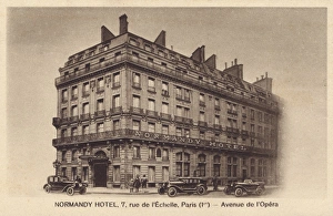 Images Dated 6th April 2011: Normandy Hotel, Rue de l Opera, Paris