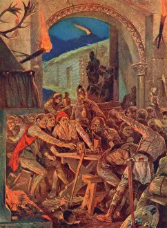 Unaware Collection: Normans plundering Durham