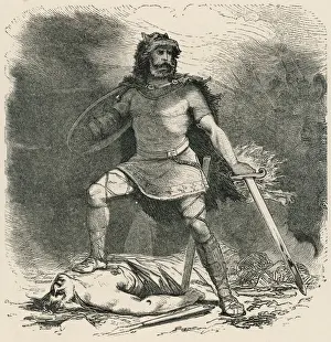 Victorious Prints: Norse Myth / Tyr / Sword