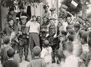 Italians Collection: North Africa : as the Germans and Italians are driven out of Africa