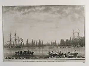 1789 Prints: North America. Canada. Malaspina Expedition (1789-1794)
