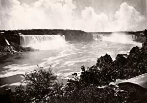 North West Collection: North America - Niagara Falls from Canada, Canadian side