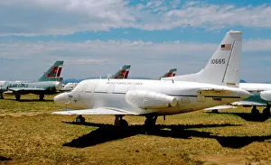 Davis Monthan Prints: North American CT-39A Sabreliner 61-0665