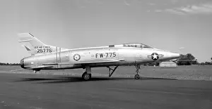 Center Prints: North American EF-100A Super Sabre 52-5775