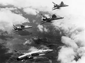 North American F-100 Super Sabres