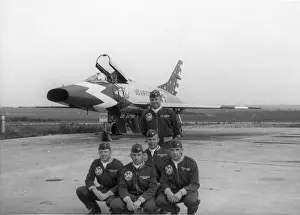 Aerobatic Prints: North American F-100C Super Sabre of the Skyblazers