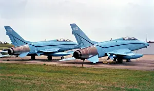 North American F-100F Super Sabre 56-3899 & 56-3905