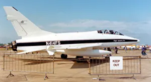 Fairford Prints: North American F-100F Super Sabre N414FS