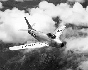 Sabre Prints: North American F-86F Sabre 51-12936