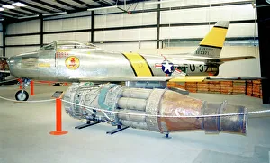 North American F-86F Sabre 51-13371, with J47 engine