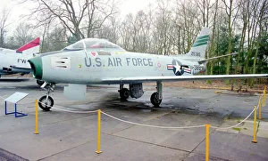 Luchtvaart Prints: North American F-86F Sabre 52-5180 - 52-5385