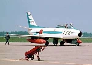 Aerobatic Prints: North American F-86F Sabre 72-7773