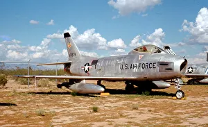 North American F-86H Sabre 53-1525
