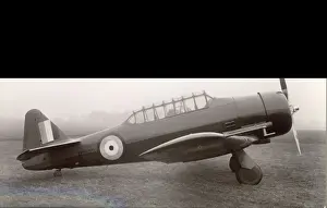 North American Harvard II, BD132, of the RAF