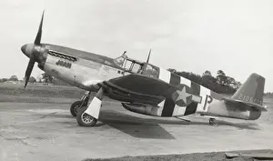 Single Engined Prints: North American P-51B Mustang