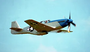 Mustang Prints: North American P-51C Mustang N487FS