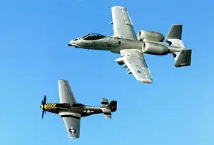 Mustang Prints: North American P-51D Mustang 44-73856 and Fairchild-Republic