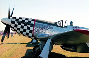 Mustang Prints: North American P-51D Mustang G-CBNM Twilight Team