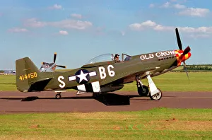 Mustang Prints: North American P-51D Mustang N167F Old Crow