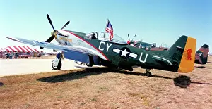 Mustang Prints: North American P-51D Mustang N5428V - CY-U Gunfighter