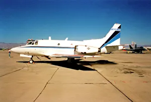 Rockwell Prints: North American Rockwell CT-39E Sabreliner 158382