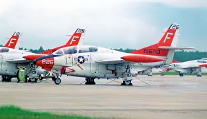 Buckeye Prints: North American Rockwell T-2B Buckeye 156713