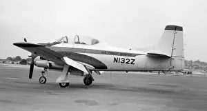 Forestry Prints: North American T-28B N132Z (msn 200-8) of the Us Forestry Service