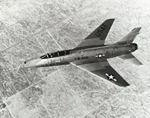 Trojan Prints: North American TF-100C Super Sabre
