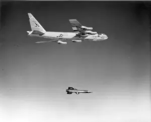 Drops Prints: North American X-15 56-6670 drops away