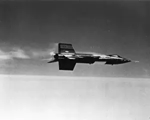 North American X-15 56-6670 in flight