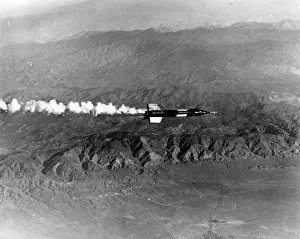 North American X-15 56-6671 in flight