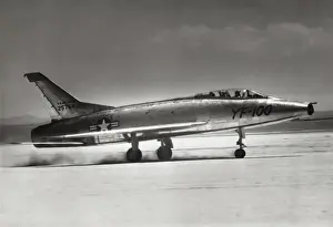 Jet Bomber Prints: North American YF-100A Super Sabre