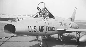 Removing Gallery: North American YF-100A Super Sabre 52-5754