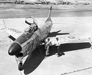 North American YF-86K Sabre 52-3630