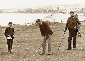 Berwick Prints: North Berwick Golf Links Victorian period