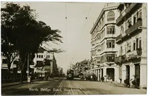 Singapore Prints: North Bridge Road, Singapore, Malaysia