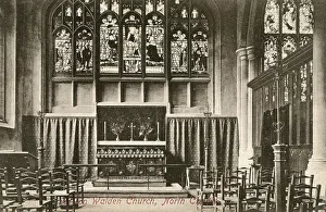 North Chapel Saffron Walden Church Essex Postcard