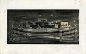 Nell Prints: North East Canal Boat - Tom Kelleys Exhibition Ship, Britai