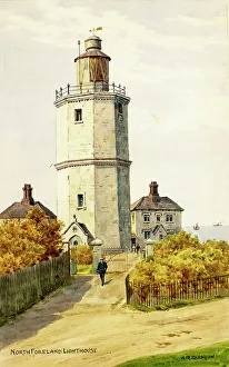 Cliftonville Prints: North Foreland Lighthouse, Cliftonville, Margate, Kent