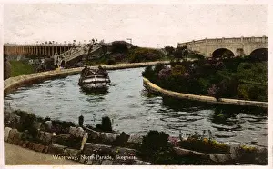 Skegness Prints: North Parade Waterway, Skegness, Lincolnshire