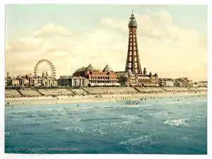 From North Pier, Blackpool, England