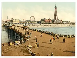 From North Pier, Blackpool, England