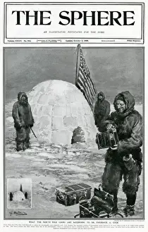 Igloo Prints: North Pole, looks like according to Frederick Cook 1908
