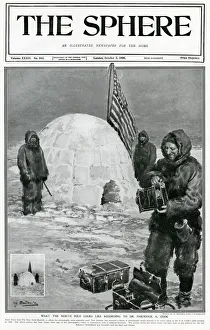 Images Dated 22nd December 2017: North Pole, looks like according to Frederick Cook 1908
